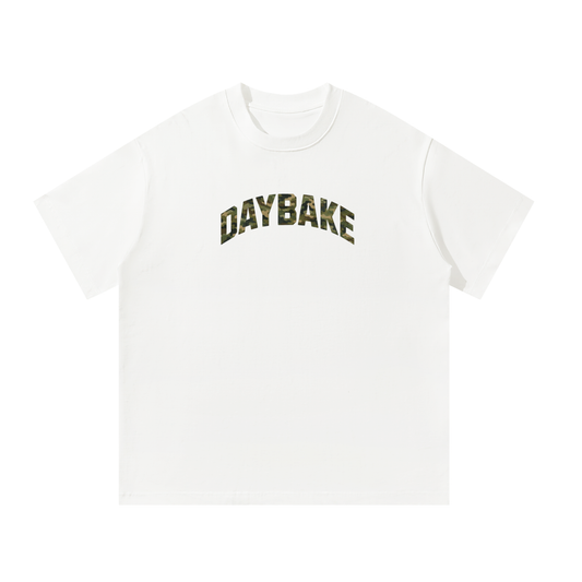 Camo Script Tee