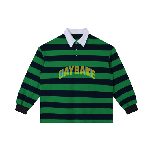 Script Striped Polo